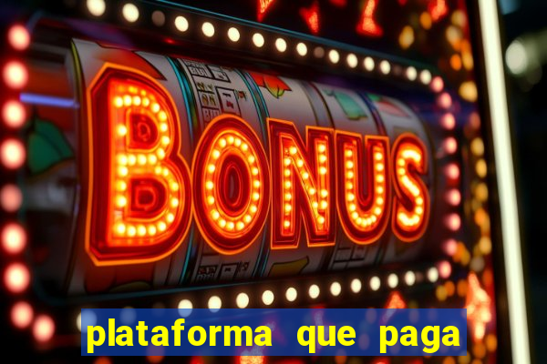 plataforma que paga bonus no cadastro